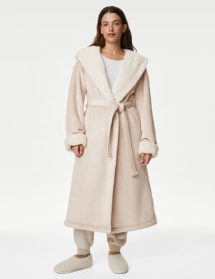 Next hooded dressing clearance gown