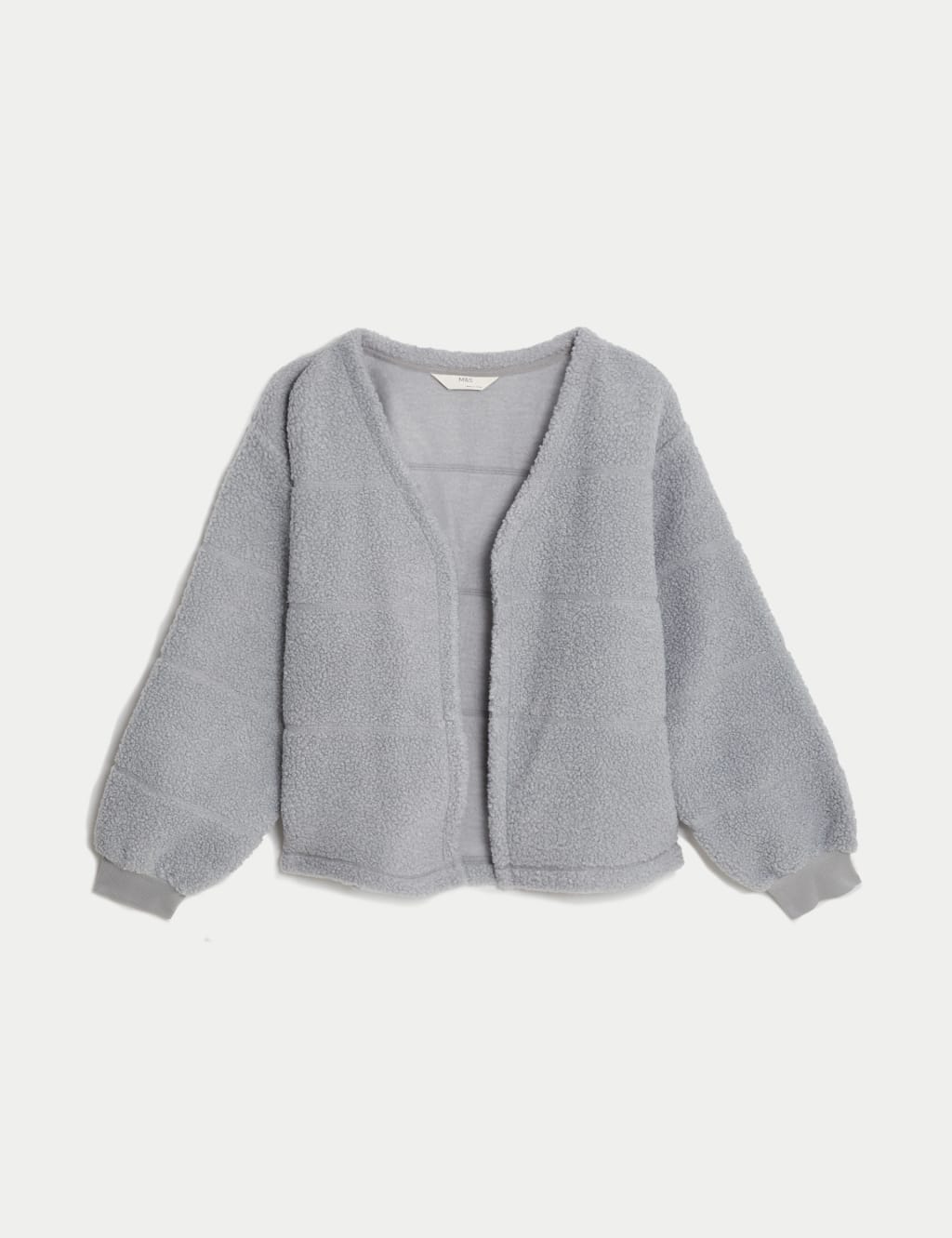 Teddy Fleece Lounge Cardigan image 2