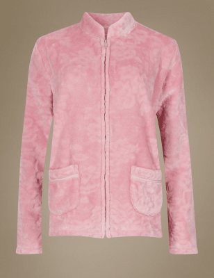 Long Sleeve Bed Jacket | M&S Collection | M&S