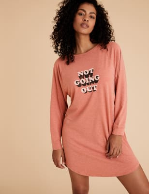 marks and spencer ladies nightshirts