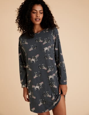 m&s long sleeve nightdress