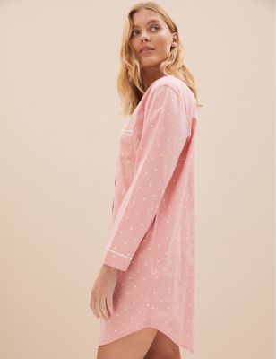 

Womens Body Pure Cotton Cool Comfort™ Nightshirt - Pink Mix, Pink Mix