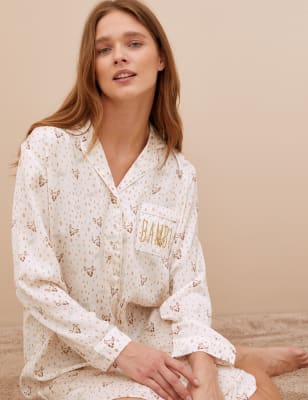 Satin Bambi™ Short Nightshirt