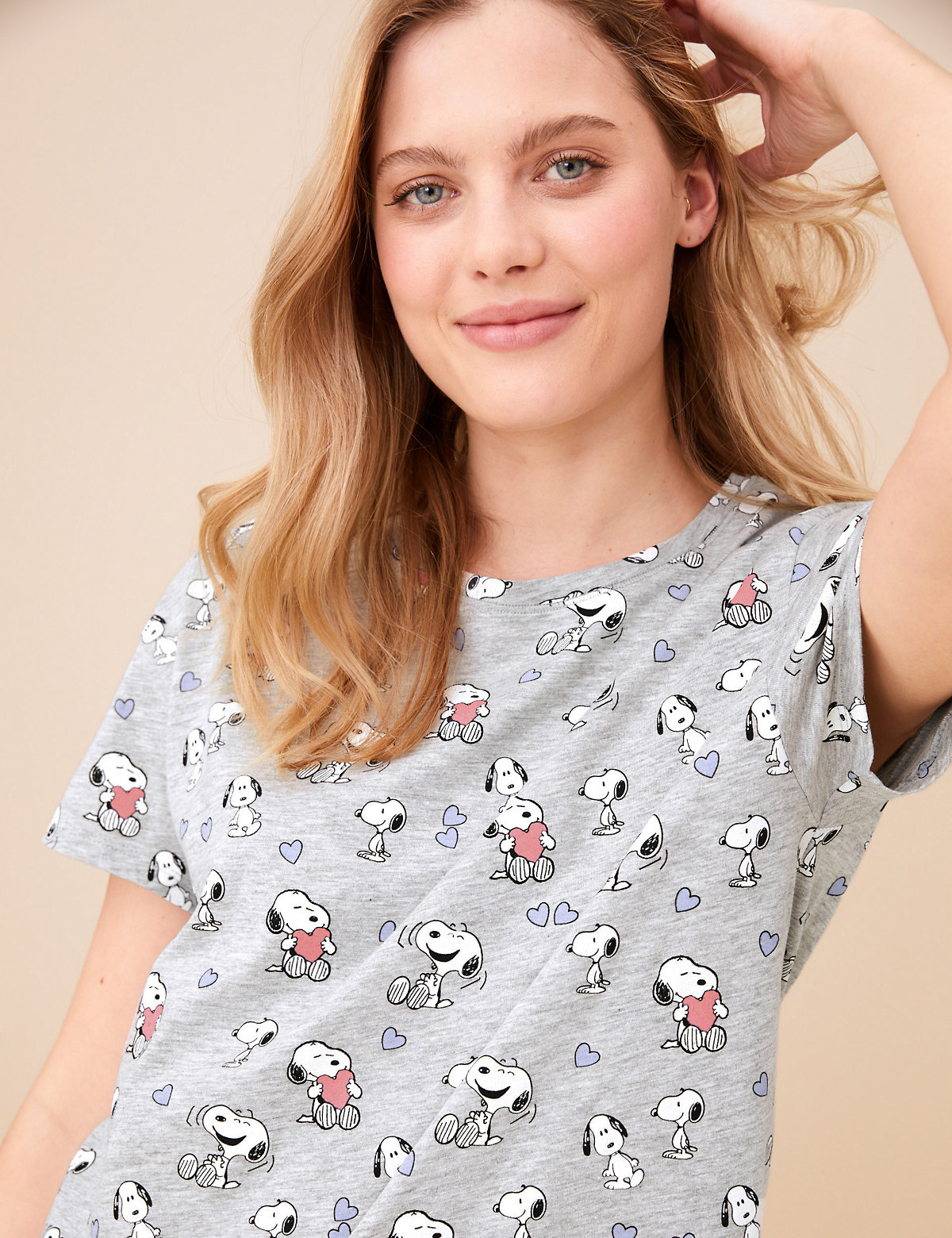 Snoopy™ Cotton Rich Short Nightdress