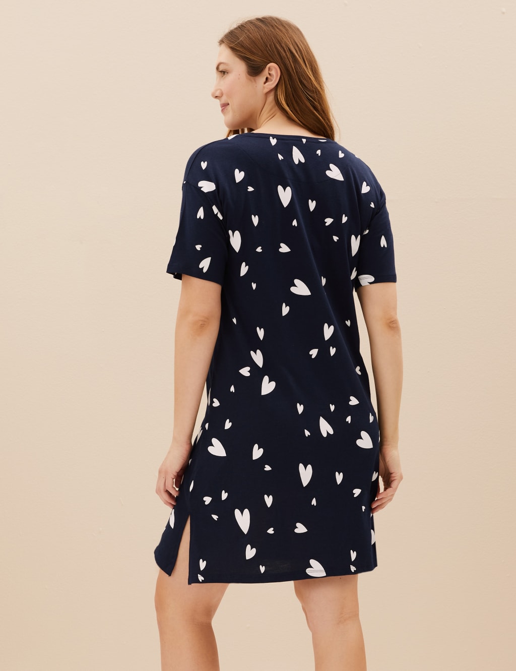 Cool Comfort™ Cotton Modal Short Nightdress image 3