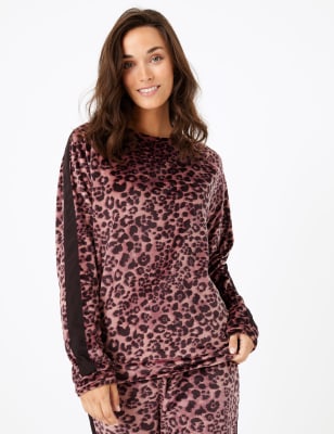 Marks and spencer 2025 leopard print loungewear