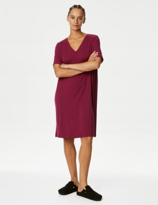 Marks and spencer long hot sale nightdress