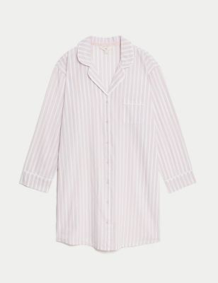 Pure Cotton Cool Cool Comfort™ Striped Nightshirt