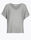 Cosy Lounge Ribbed Top