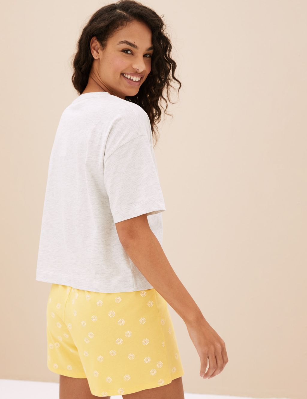 Pure Cotton Sunshine Pyjama Shorts image 3