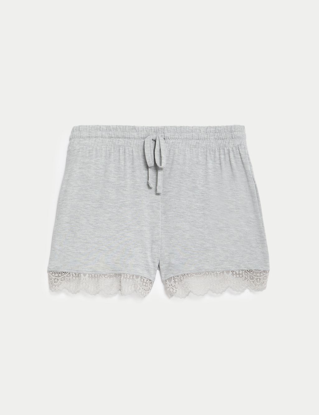 Body Soft™ Lace Trim Pyjama Shorts image 2