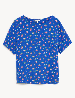 Floral Print Pyjama Top