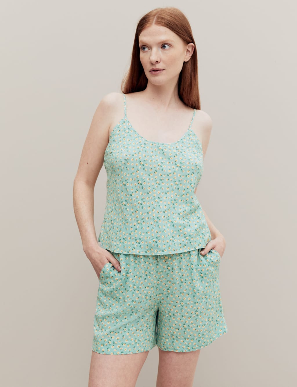 Floral Print Cami Top image 3