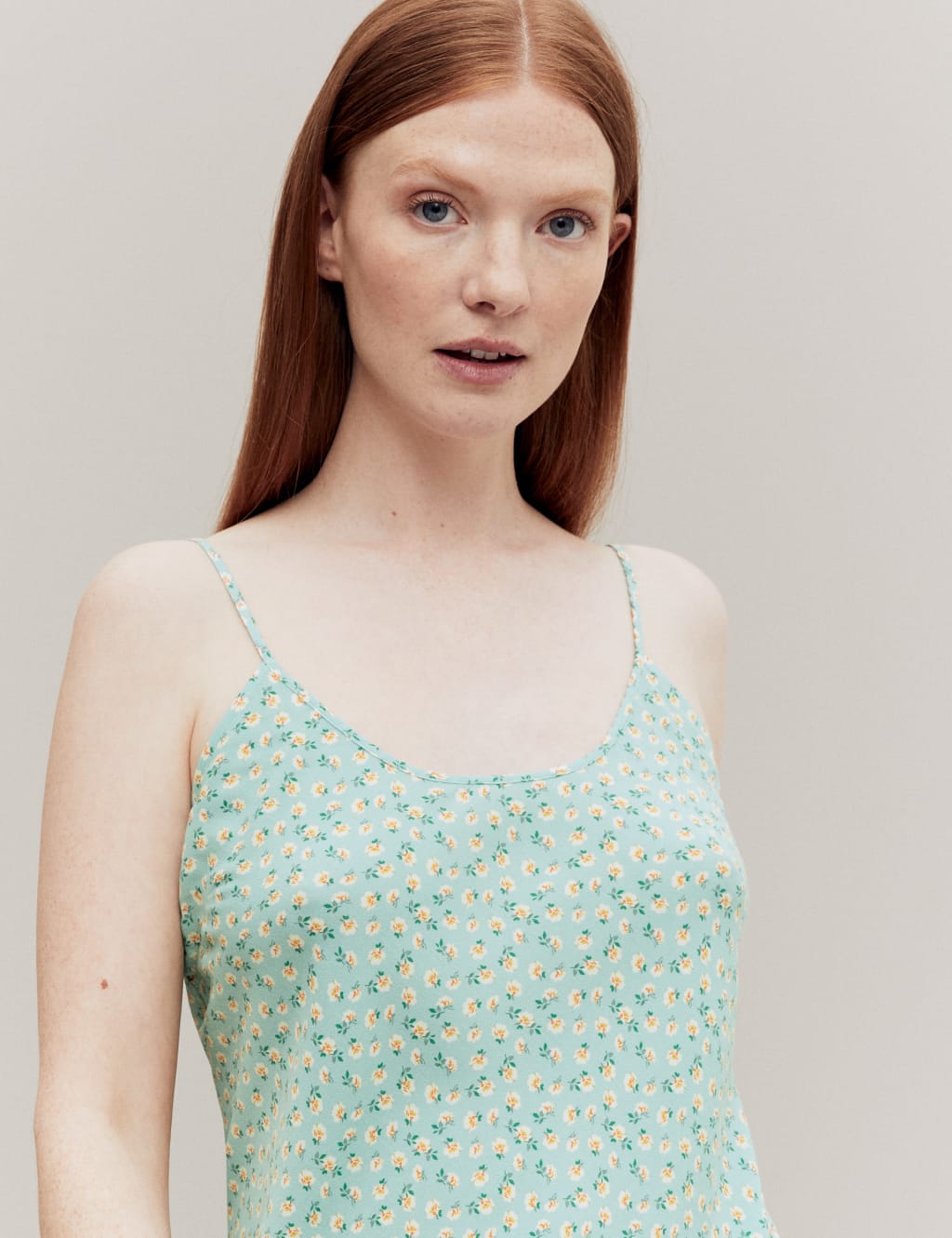 Floral Print Cami Top image 4
