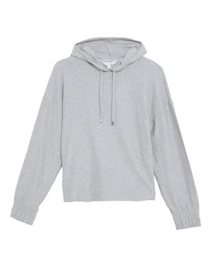 

Womens M&S Collection Flexifit™ Lounge Hoodie - Grey, Grey