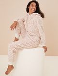 Fleece Animal Print Pyjama Top
