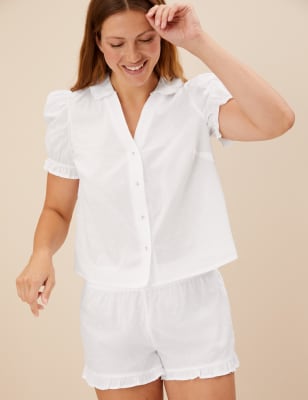 White pyjama top new arrivals