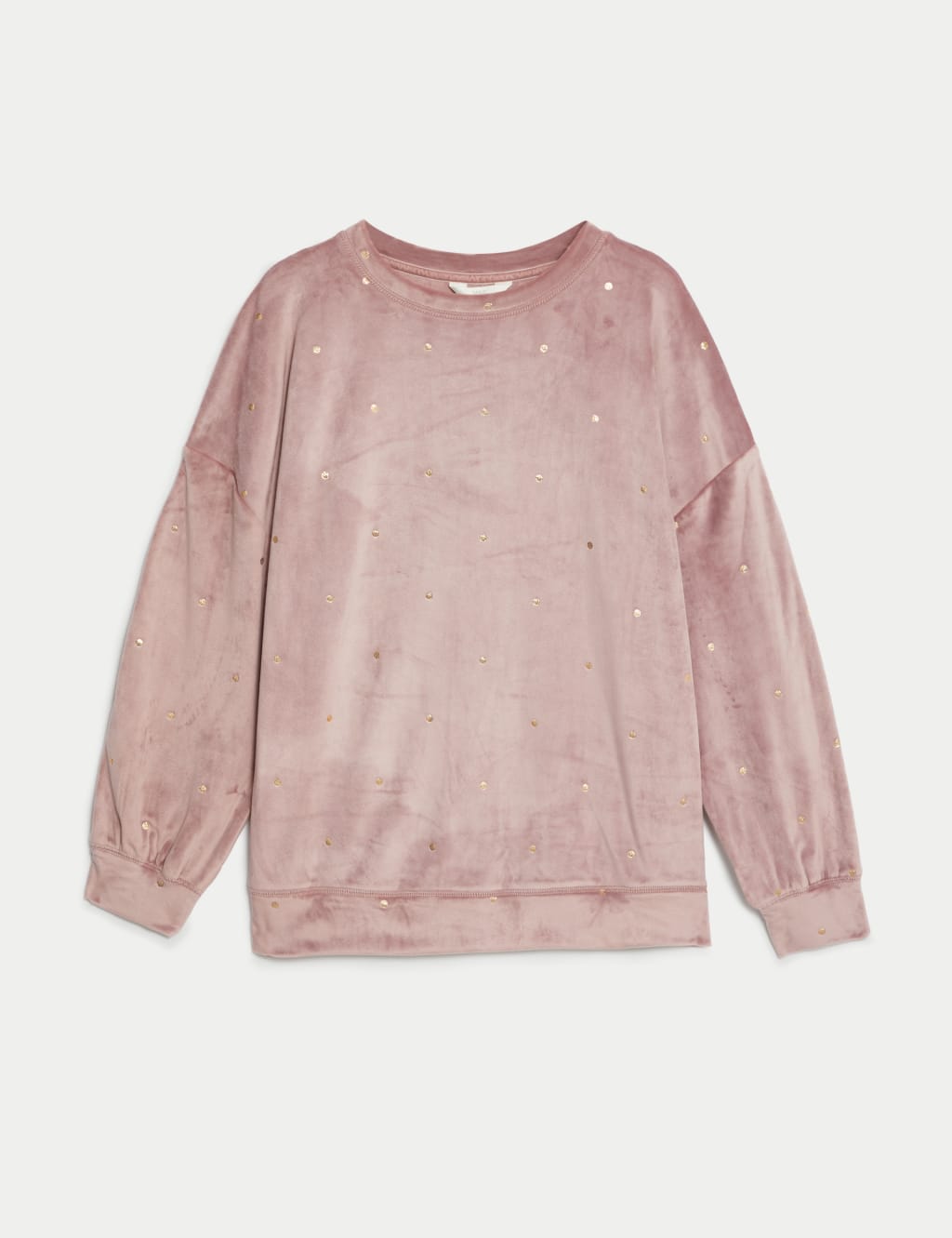 Flexifit™ Velour Foil Spot Lounge Sweatshirt image 2
