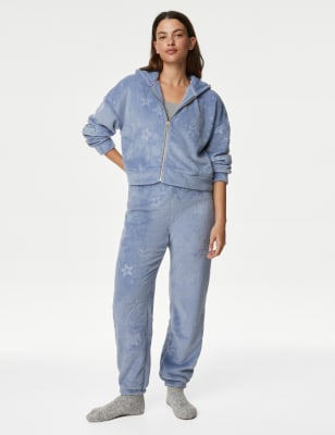 M&s store velour tracksuit