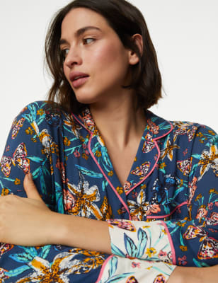 Floral Print Pyjama Top - PT