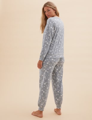 Cuffed pyjama set womens new arrivals