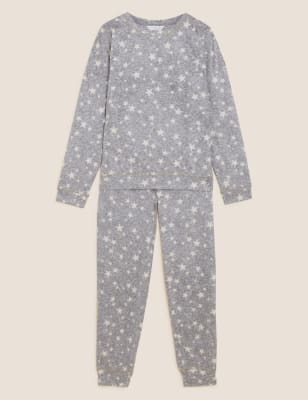 Super soft fleece pyjamas hot sale