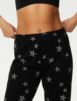 Pure Cotton Star Print Pyjama Set