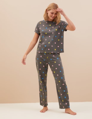 M and s ladies cotton pyjamas new arrivals