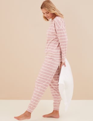 M&s ladies best sale fleece pyjamas