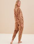 Fleece Animal Print Pyjama Set