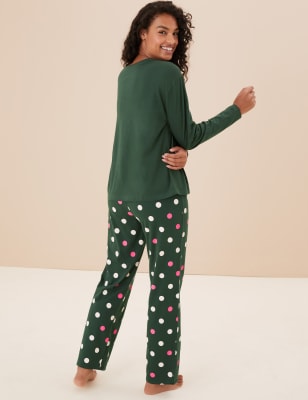 Pure Cotton Joy Slogan Pyjama Set