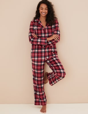 Red checked pjs discount womens