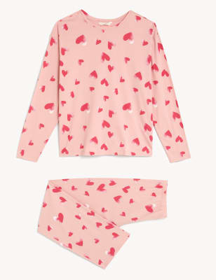 Cotton pyjamas marks and spencer hot sale