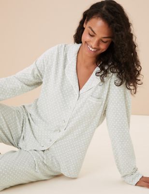 Cotton Modal Rever Pyjama Set