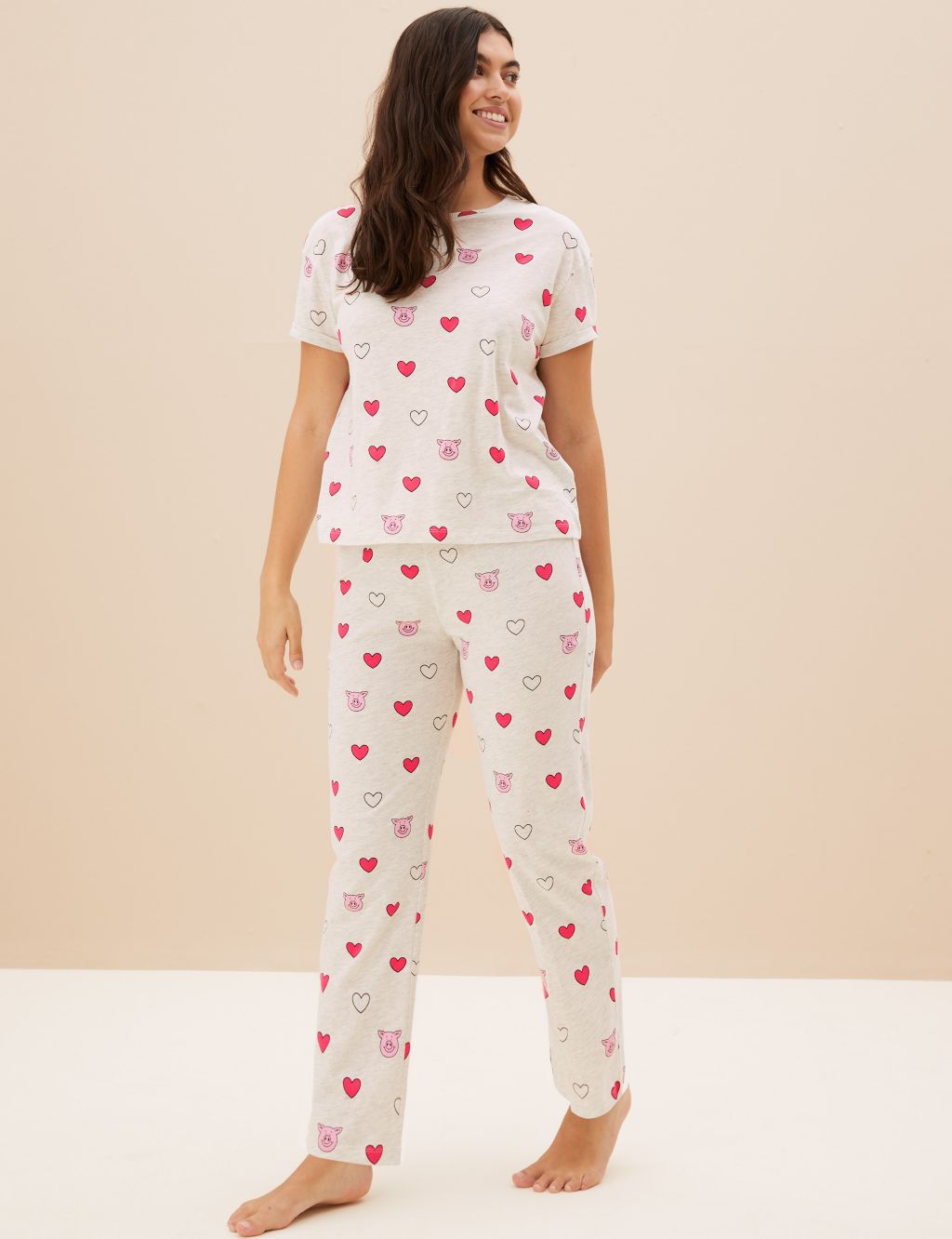 Cotton Rich Percy Pig™ Pyjama Set image 3