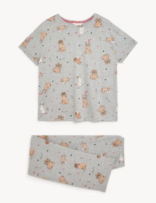 Cotton Rich Dog Print Pyjama Set - ES