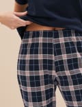 Pure Cotton Checked Pyjama Set