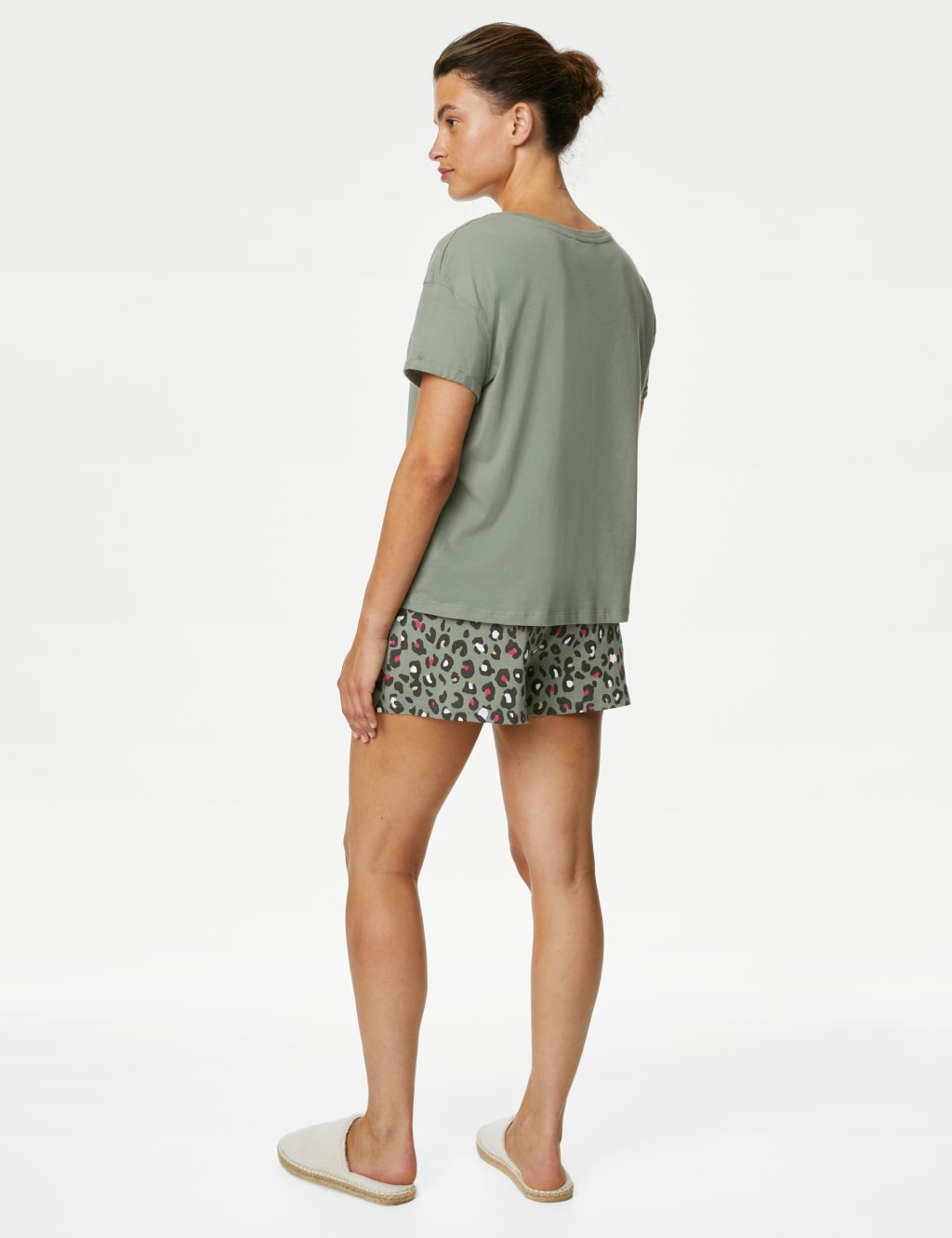 Pure Cotton Leopard Shortie Set image 4