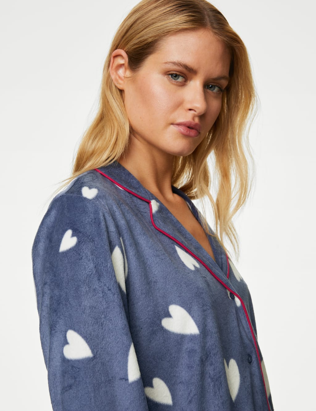 Fleece Star Print Pyjama Set image 5