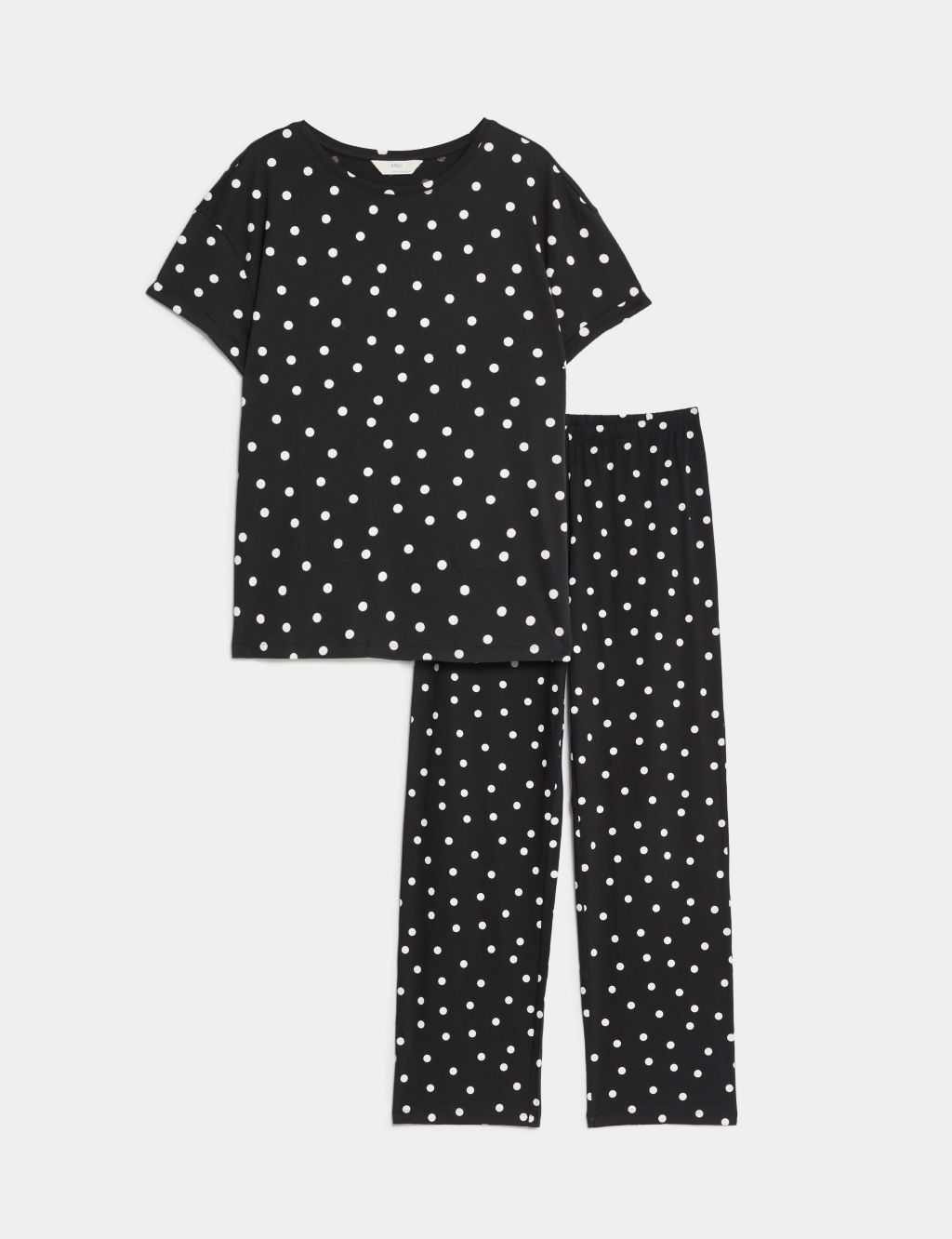 Pure Cotton Polka Dot Pyjama Set image 2