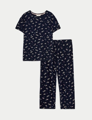 Pure Cotton Floral Pyjama Set