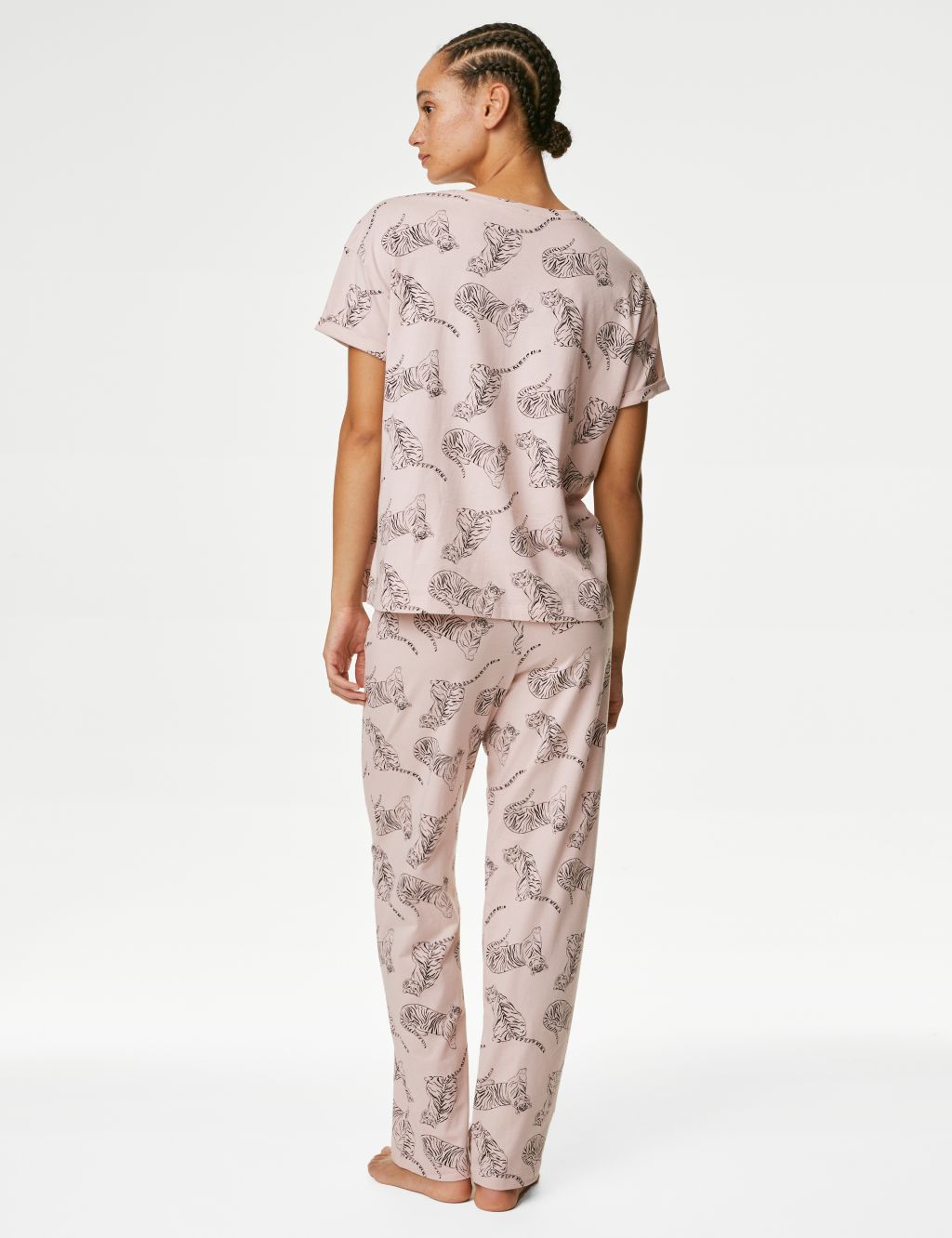 Pure Cotton Tiger Print Pyjama Set image 5