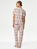 Pure Cotton Tiger Print Pyjama Set