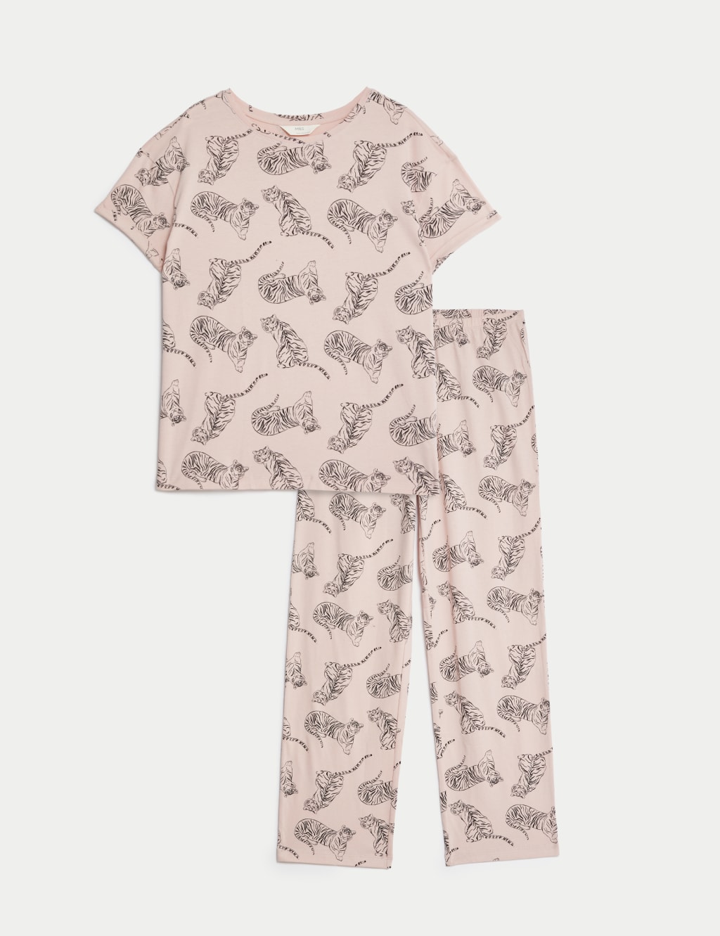 Pure Cotton Tiger Print Pyjama Set image 2
