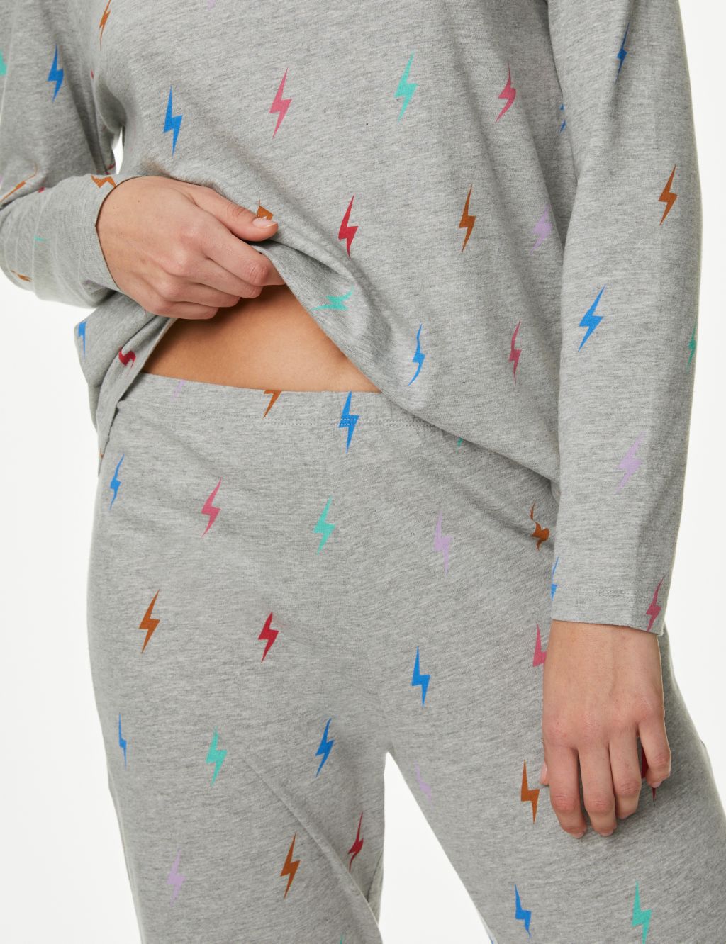 Cotton Rich Lightning Bolt Pyjama Set image 5