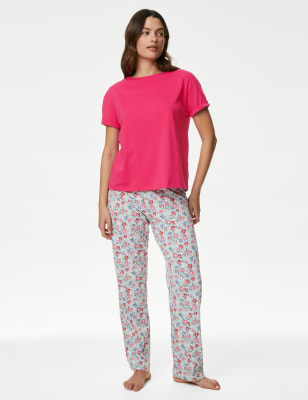 Pure Cotton Floral Pyjama Set