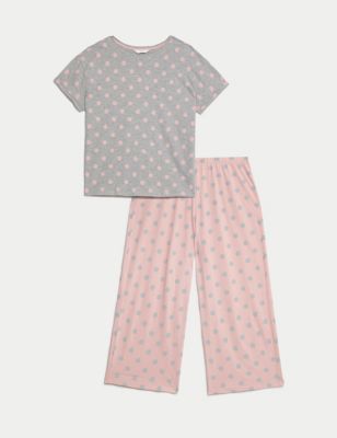 Body Soft™ Lace Trim Pyjama Shorts, Body by M&S