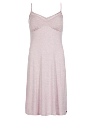 Lace Trim Padded Chemise | Rosie for Autograph | M&S