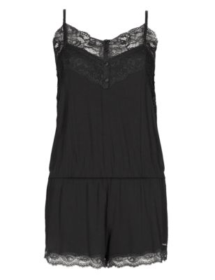 Rose Lace Teddy | Rosie for Autograph | M&S