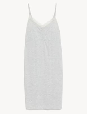 Lace Trim Chemise